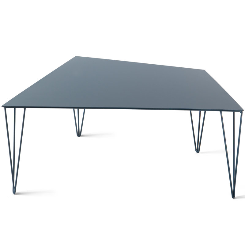 Tannum Coffee Table, 30 cm H x 68 cm L x 43 cm W, Ocean Blue