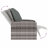 vidaXL Reclining Patio Lounge Chair, Modern Poly Rattan with Cushions, Adjustable Backrest & Footrest, Comfortable Outdoor Garden Terrace Furniture-548466200-548466207