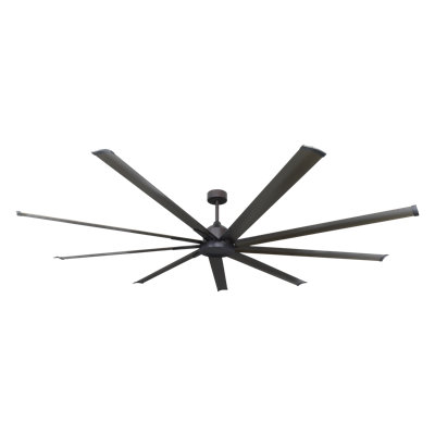 Ventilateur de plafond 96 pouces à 9 pales avec télécommande Liberator