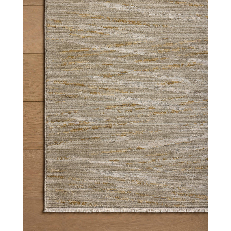 Tapis sauge / doré Marlia, Rectangle 7 pi 10 po x 10 pi
