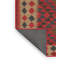 Tapis contemporain brun / rouge cramoisi / noir-455903135