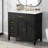 36 Inch Bathroom Vanity With Sink, Solid Frame, MDF Board, And Ample Storage For Modern Bathrooms