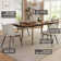 Lempres 62.9'' to 94.4'' Extendable Dining Tables for 6 to 12 -  Wooden rectangular dining table，Walnut