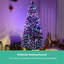 Lighted Artificial Pine Christmas Tree-1713237407