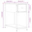 Armoire de chevet vidaXL