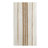 Imani Terracotta 100% Cotton Boho Tufted Chenille Stripe Lined Single 50x95" Curtain Panel-279731402-313730714