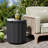 16.6" Outdoor Cooler Side Table - 2-In-1 Weather Resistant Patio Ice Bucket With Removable Lid, 8-Gallon Insulated Beverage Tub & Drink Server For Backyard, Poolside, And Balcony-126636287-126636289
