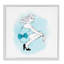 «Girl with Blue Bow Grey», estampe numérique de Martina Pavlova-1094036005-1094036025