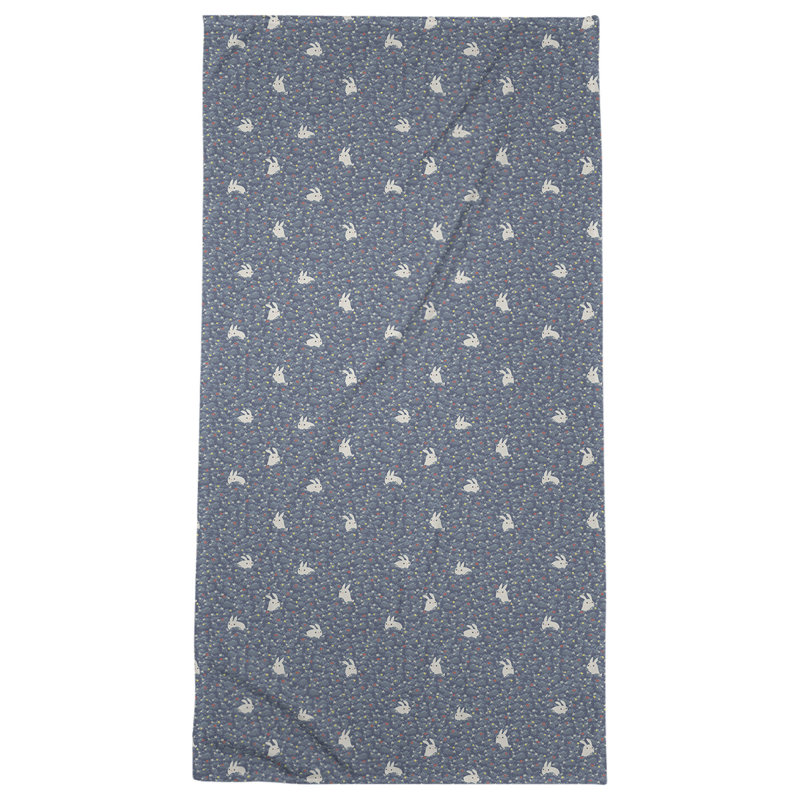 Serviette de bain lapin lapin, Marine