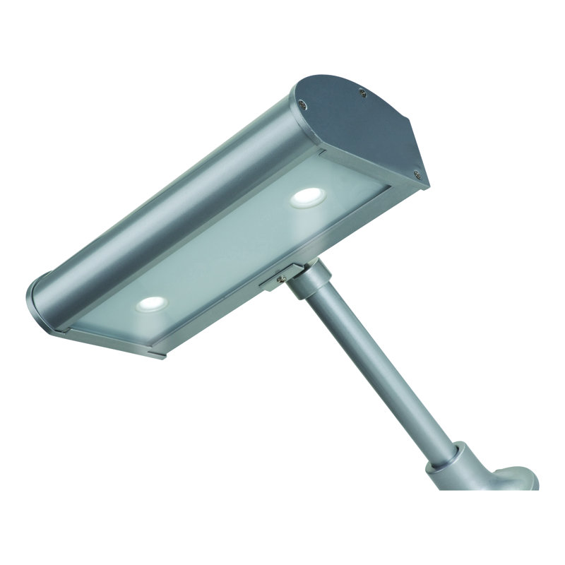 SIGNLIGHT Silver Integrated LED Armed Sconce