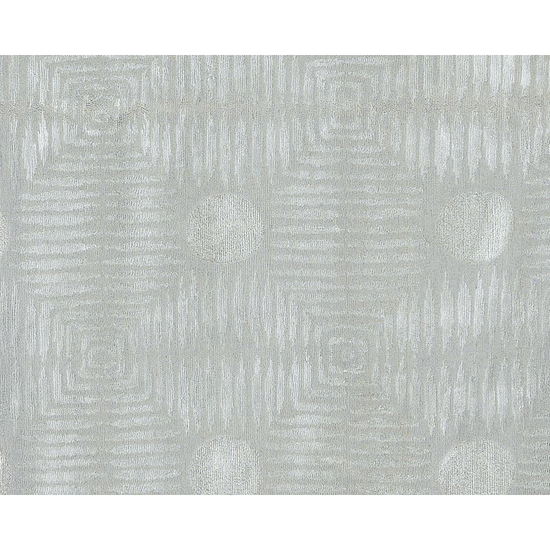 Town Bamboo Slat / Seagrass Geometric Area Rug, Rectangle 2' x 3'