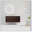 Meuble-lavabo de salle de bain avec lavabo double, lavabo en résine, 4 tiroirs à fermeture en douceur