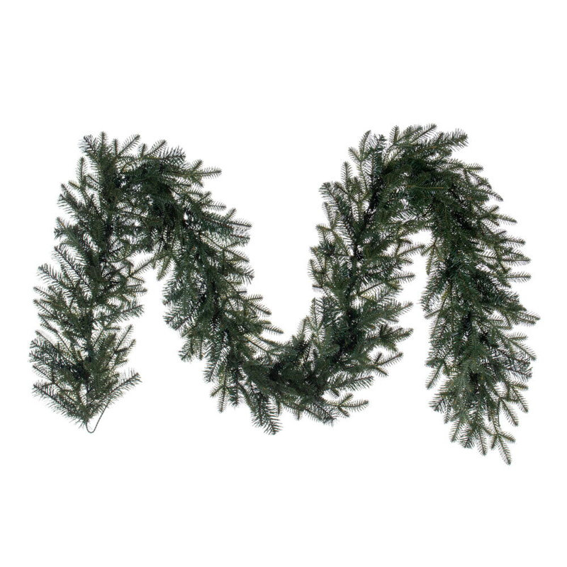 Vickerman 9' x 14" Georgian Fraser Fir Artificial UnLit Garland with 780 Realistic PE/PVC Tips