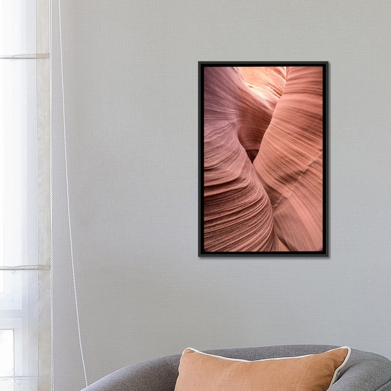 «Spiral V» par Moises Levy - reproduction de photo sur toile, Toile avec cadre noir, Pas de tapis