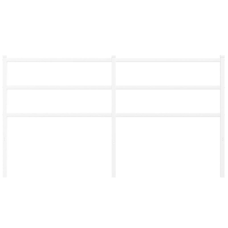 Oberly Metal Headboard, White, 156cm W