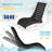 HDPE Patio Chaise Lounge, Waterproof Ergonomic Design with 3-Position Adjustable & Headrest, for Pool, Deck & Beach-94882627