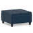Harrison Blue Faux Leather