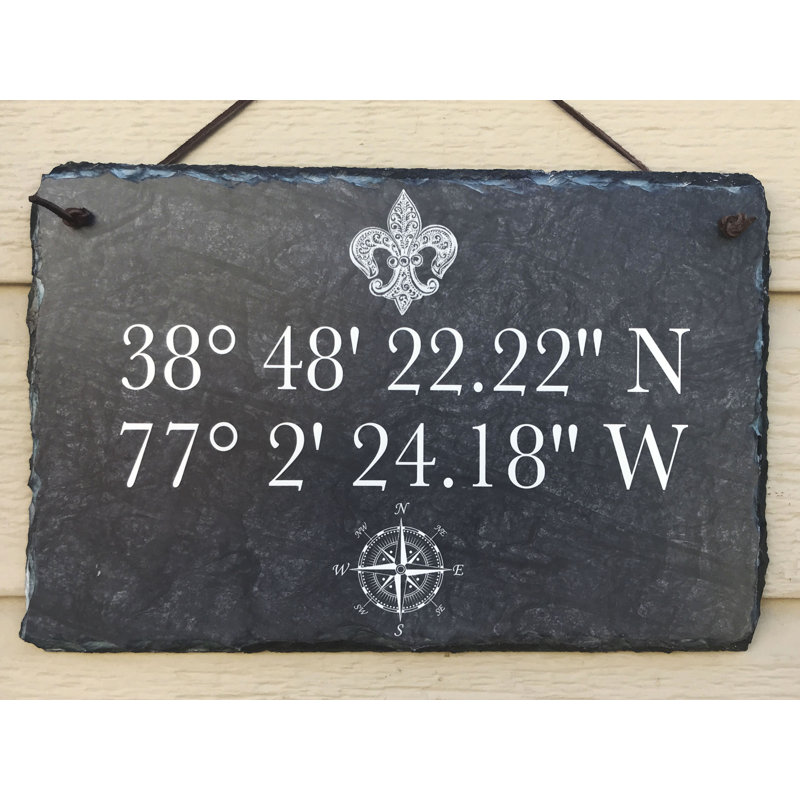 Plaque d'adresse murale sur 2 lignes, 2 trous pour suspension, H 10 po x l 16 po