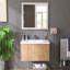 Ensemble de meuble-lavabo mural simple 30 po