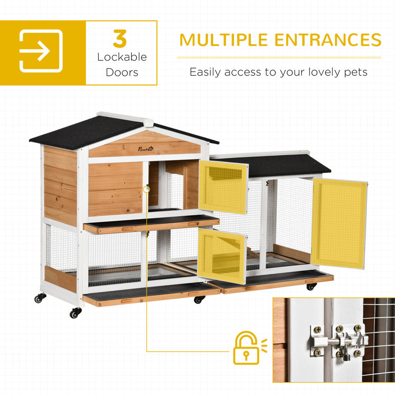 Weather Resistant Rabbit Hutch