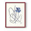 Série FLORAL DCLI - Impression encadrée de qualité supérieure - Prêt à accrocher - Aucun clou requis-432764552-432764553