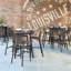 Table de bar d'extérieur en aluminium thermolaqué Eiland Travira