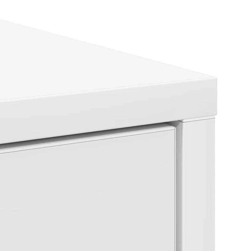 Sideboard With Drawer 80X34x76 Cm Engineered Wood, White