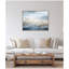 «Tonal Abstract Oceanic Nautical Serenity Blue Horizontal» par The Creative Bunch Studio, reproduction d'art sur toile encadrée-1634957426