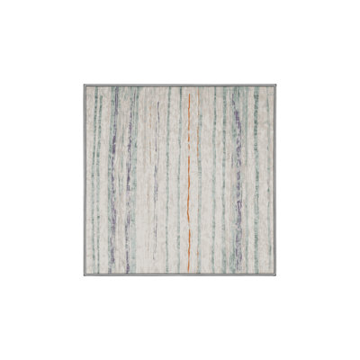 Machine Washable Gray Area Rug