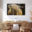 Brampt Highland Cow sur fond noir I-108034177
