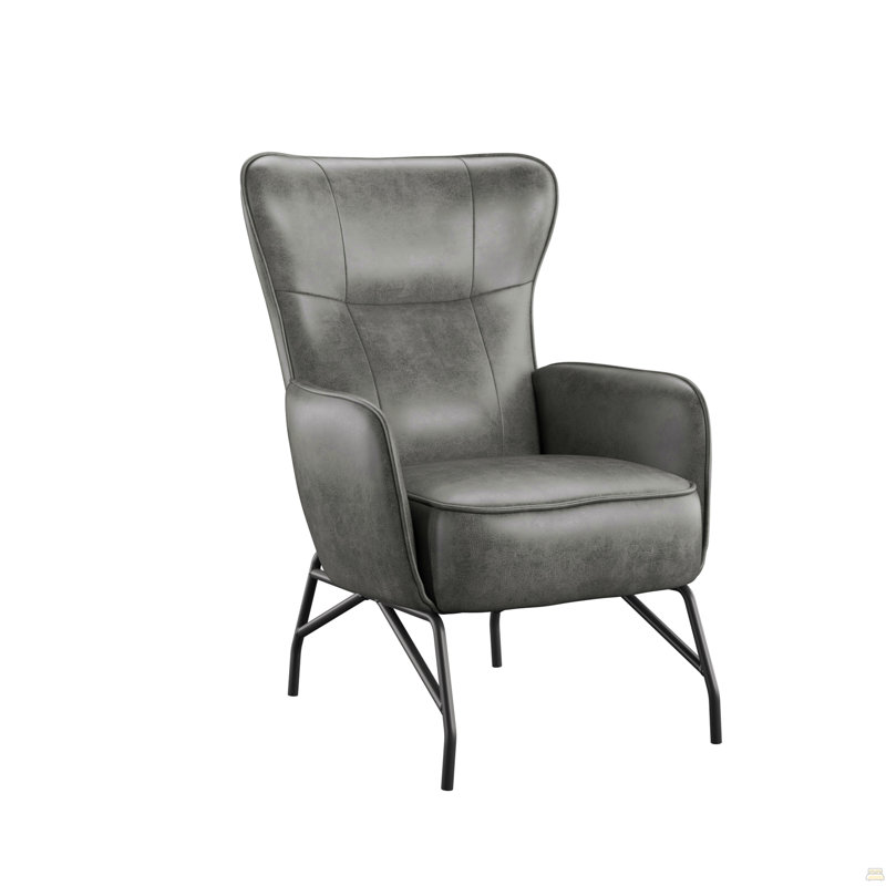 Fauteuil d'appoint gris