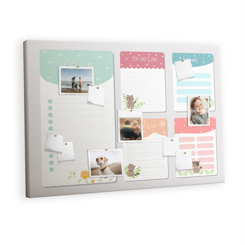 Mansoora Cork Corkboard / Bulletin Board