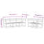 Alpen Home 5 Piece Garden Sofa Set Solid Wood Pine-1110281737