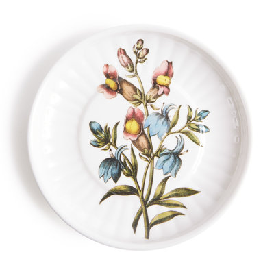 FLORAL SM. PAPER PLATES SET OF 4
