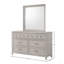 Commode 6 tiroirs grise-541839098