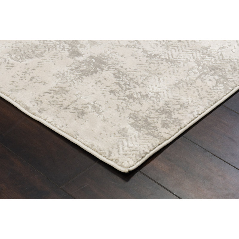 Shaniya Ivory Area Rug, Rectangle 9'2" x 12'10"
