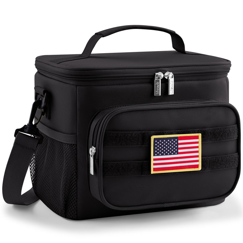 Polyester Picnic Cooler, Black