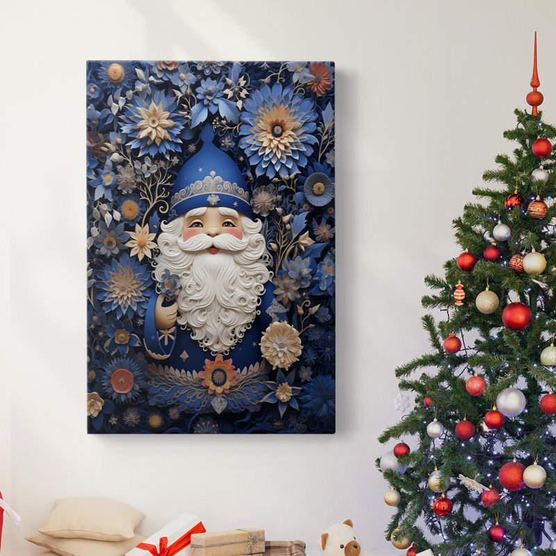 Art des Fêtes de Noël - Toile tendue avec châssis DCLIV, H 60 po x l 40 po