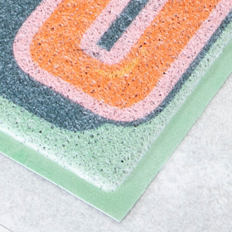 Mirre Non-Slip Floral Doormat