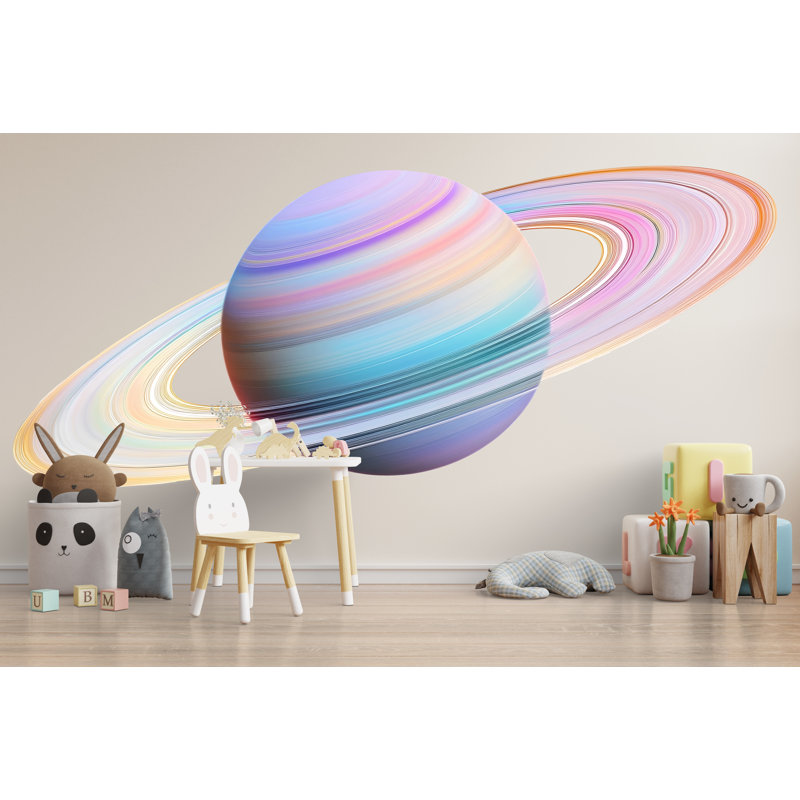 Adhésif décoratif Saturn, H 24 po x l 13 po