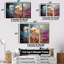 Ensemble de salon Weedman - Poppy Wall Art-108309588-108309593