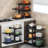 Metal Rectangle Countertop / Cabinet Pot Rack