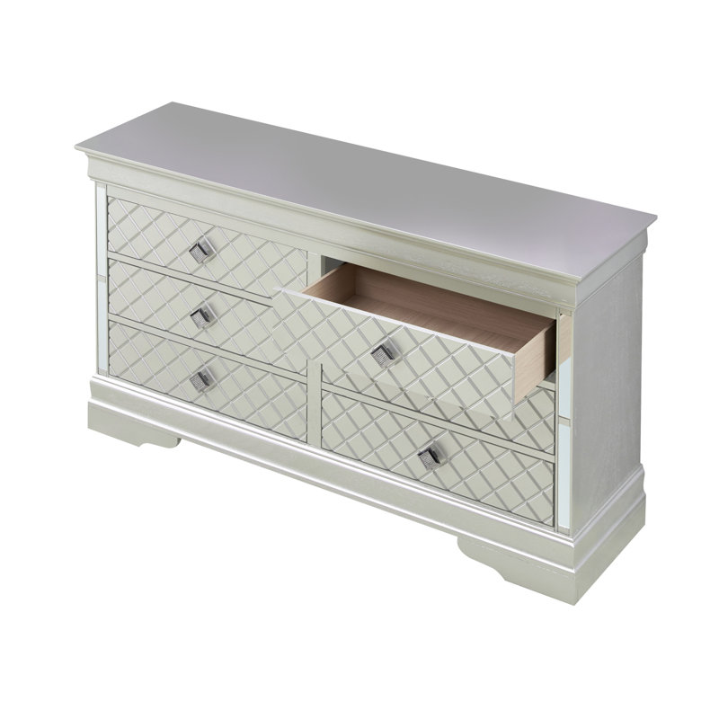 Commode avec 6 tiroirs pour la chambre à coucher