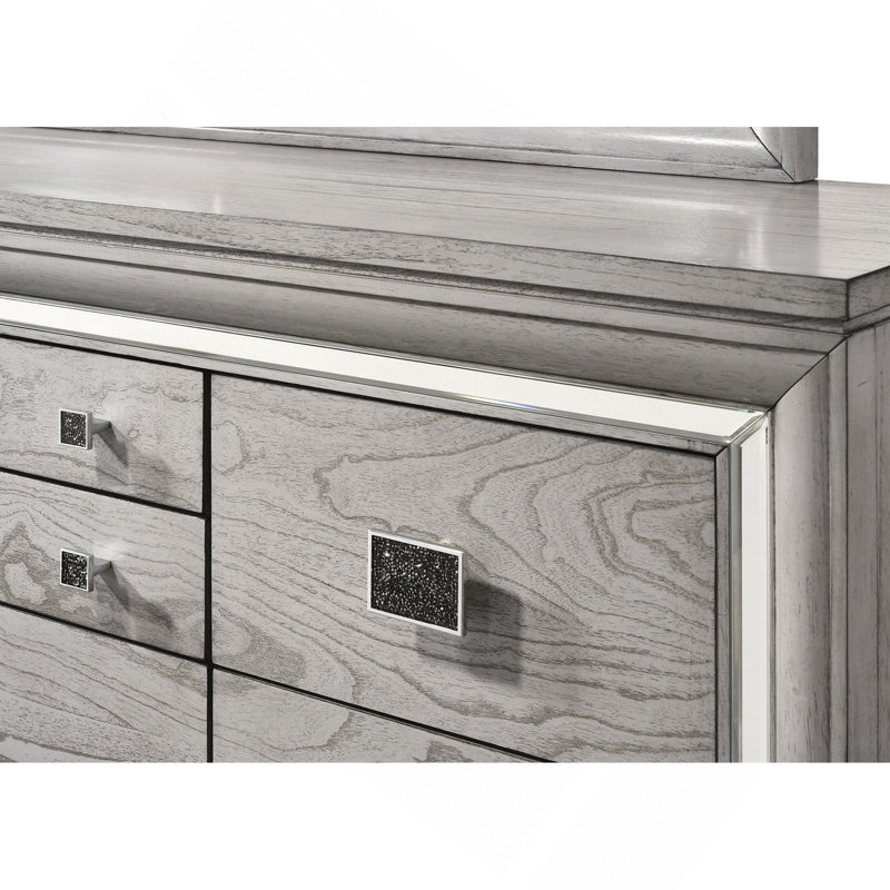 Table de chevet - Gris