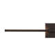 Gallatin Single Light Dimmable LED Armed Sconce
