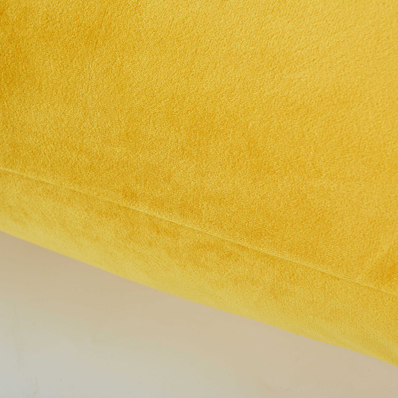  Full Body Pillow With Velvet Cover Supportive Body Pillow For Sleeping, Yellow