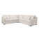 Canapé modulaire rembourré 3 pièces Brentwood