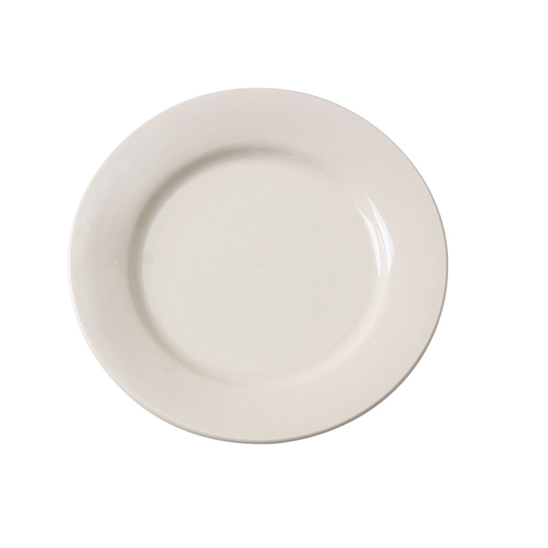 Assiette en porcelaine de récupération Yanco