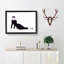 Audrey Hepburn in Abstract - Picture Frame Painting Print-55686737-55686741
