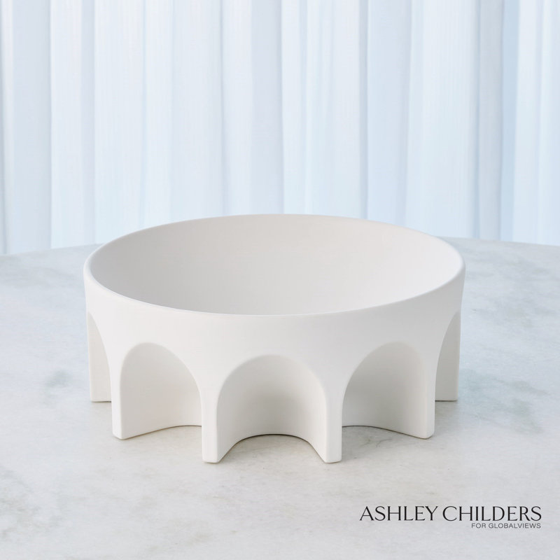 Arches Tabletop Pedestal, 5.75" H x 14.50" W x 14.50" D